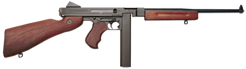 Thompson TM1 M1 Carbine Carbine 45 ACP Caliber with 16.50" Barrel, 30+1 Capacity (Stick), Blued Metal Finish, American Walnut Stock Wood Grip Right Hand