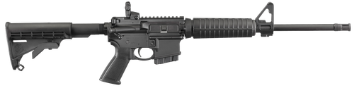Ruger 8511 AR-556 *CO/MD Compliant 5.56x45mm NATO 16.10" 10+1 Black Hard Coat Anodized Black 6 Position Stock Black Polymer Grip Right Hand