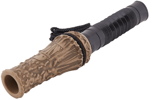 Avian X FLX-FLXDR061 Natural Bone Grunt'R Deer Call Attracts Doe/Fawn Species Black/Antler