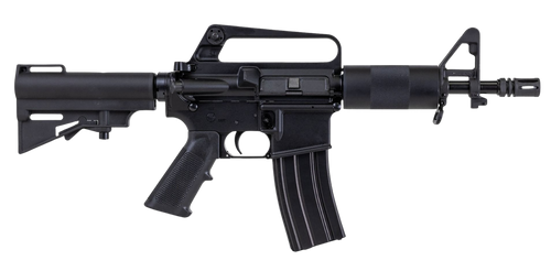 Dpms Panther Arms DP51655164074 Kitty Kat  5.56 NATO 30+1 7.50" Black Phosphate Threaded Barrel, Black Hardcoat Anodize Aluminum Receiver w/C7 Carry Handle, Black Polymer Adj CAR Brace, A2 Style Grip
