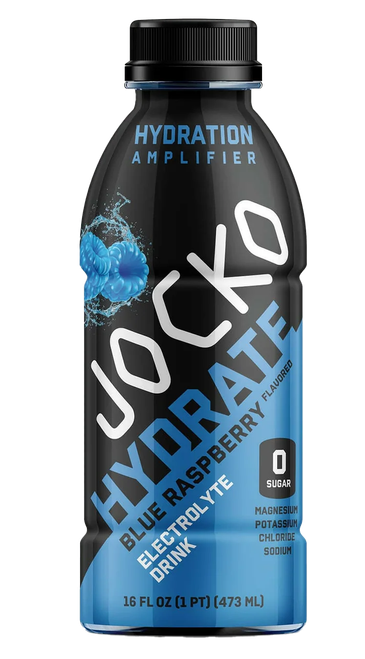 Jocko Fuel 29746 Blue Rasberry Hydrate Drink 16oz 12Pack