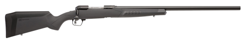 Savage Arms 57066 110 Varmint Full Size 223 Rem 4+1 26" Matte Black Heavy Button Rifled Barrel, Matte Black Drilled & Tapped Carbon Steel Receiver, Adj AccuStock Matte Gray Synthetic Stock, Right Hand