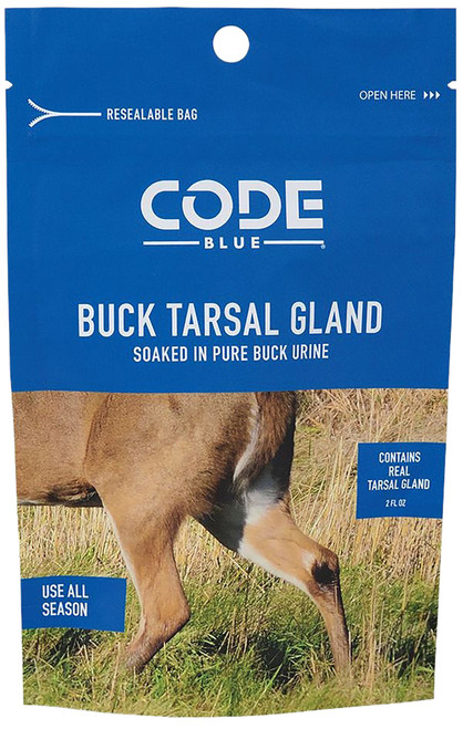 Code Blue OA1424 Buck Tarsal Gland  Resealable Bag