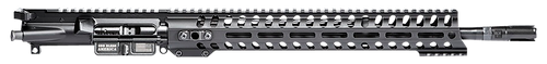 Patriot Ordnance Factory  Minuteman Complete Upper 350 Legend 16.50" Black Nitride Barrel Aluminum Black Anodized Receiver 14.50" M-LOK Handguard Lo Pro DI Gas Block (Mid Length)