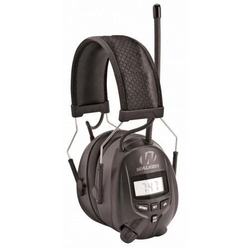 WALKER'S DIGITAL AM/FM EAR MUFF BLK
