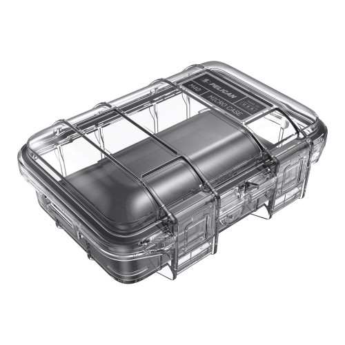 PELICAN M40 MICRO CASE BLACK/CLEAR