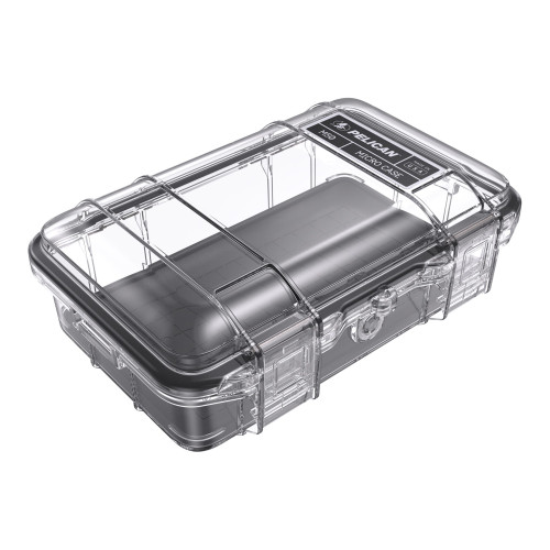 PELICAN M50 MICRO CASE BLACK/CLEAR
