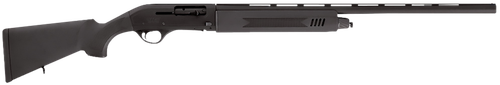 Escort HEPS41280501 PS  Full Size 410 Gauge Semi-Auto 3" 4+1 28" Black Vent Rib Barrel, Black Anodized Grooved Aluminum Receiver, Adjustable Black Synthetic Stock