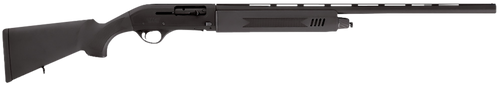 Escort HEPS41280501 PS  Full Size 410 Gauge Semi-Auto 3" 4+1 28" Black Vent Rib Barrel, Black Anodized Grooved Aluminum Receiver, Adjustable Black Synthetic Stock