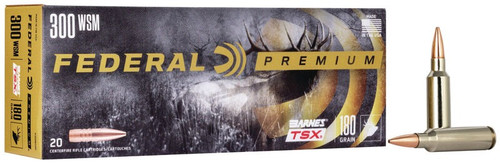 Prem 300WSM 180gr Barnes TSX 20rd