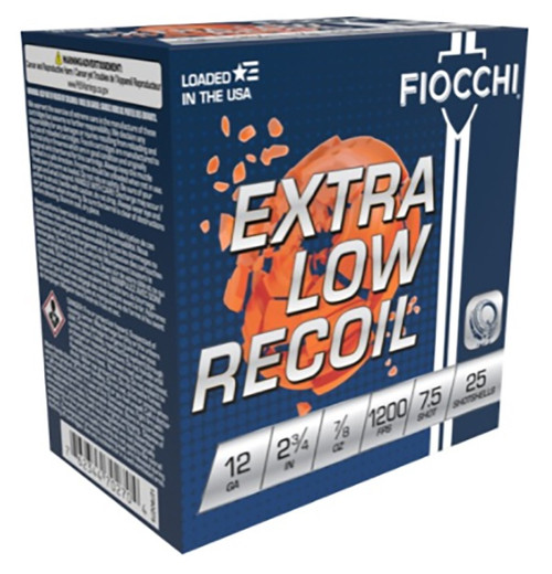 Low Recoil Trainer 12ga 2.75 7/8oz #7.5