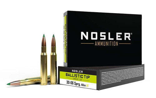 NOSLER BTA 30-06Sprg 165gr BTSP 20/bx