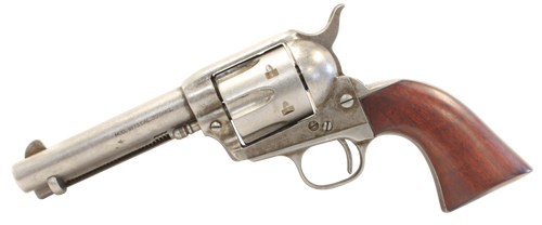Taylors & Company 555136 1873 Cattleman 357 Mag Caliber with 4.75" Barrel, 6rd Capacity Cylinder, Overall Antique Finish Steel & Walnut Grip