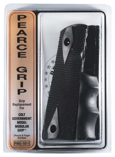 Govt 1911 Rubr Side Panel Grip Palm Swel