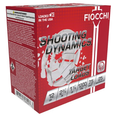Shooting Dynamics 12ga 2 3/4 1 1/8oz 7.5