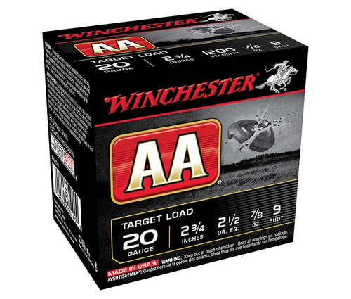 AA Target 20Ga 2.75" 7/8oz 2.5dr #9
