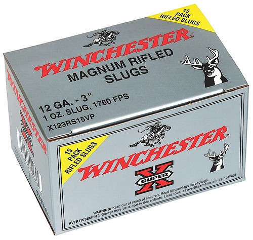 SuperX 12Ga 3" 1oz Foster Slug VP
