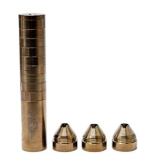 9mm Silencer-L 9 Baffle Stainless