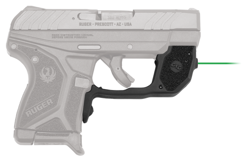 Crimson Trace 0173001 Laserguard  Ruger LCP II, Green Laser Black Polymer