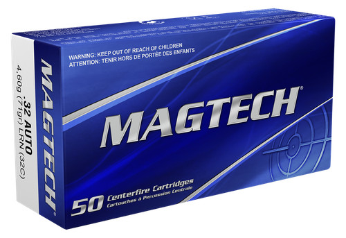 Magtech 32C Range/Training  32ACP 71gr Lead Round Nose 50 Per Box/20 Case