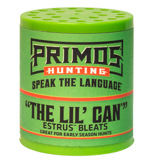 Primos 731 The Lil' Can  Call Attracts Deer Green Plastic