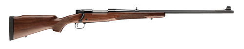 Winchester Repeating Arms 535205136 Model 70 Alaskan Full Size 338 Win Mag 3+1 25" Brushed Polish Blued Sporter Barrel, Steel Receiver, Satin Walnut Monte Carlo Stock