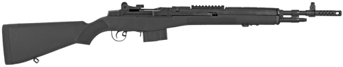 Springfield Armory AA9126 M1A Scout Squad 308 Win/7.62x51mm 10+1 18" Black Parkerized Carbon Steel Barrel w/Muzzle Brake, Black Parkerized Picatinny Rail Steel Receiver, Fixed Black Synthetic Stock