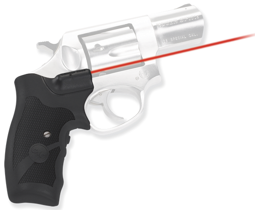 Crimson Trace 0119501 Lasergrips  Fits Ruger SP101, Red Laser 633nM Wavelength 5mW Output, Black Polymer