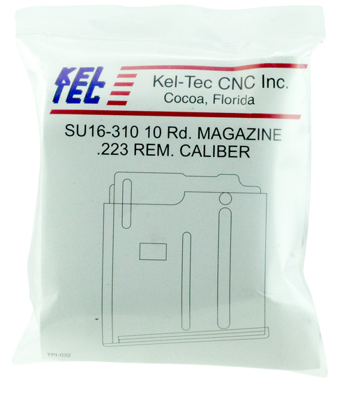 Kel-Tec SU16PLR16310 PLR/SU-16  Blued Detachable 10rd 5.56x45mm NATO