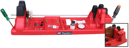 MTM Case-Gard GV30 Gun Vise  Red Plastic Rifle/Shotgun