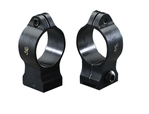 Browning 12345 Scope Rings  Matte Black Browning A-Bolt/BAR/BLR/X-Bolt 1" High