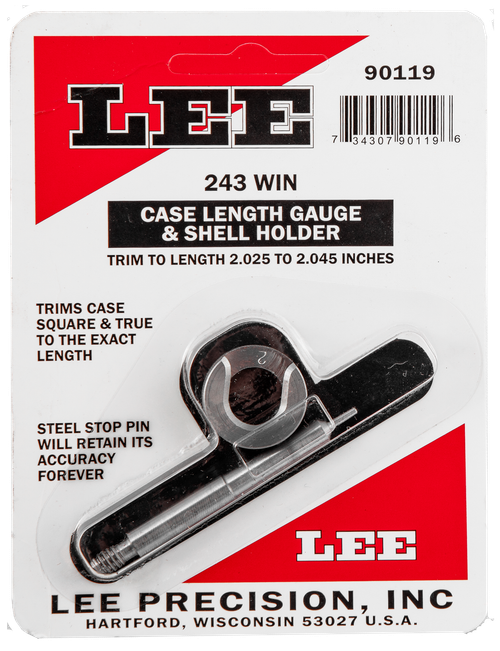 Lee Precision 90119 Case Length Gauge  243 Win