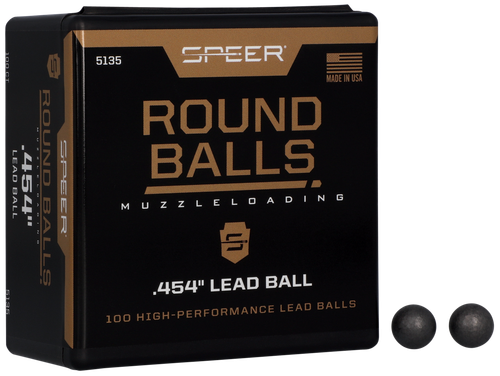 Speer 5135 Lead Balls  44Cal Lead Ball 140gr 100 Per Box/5 Case