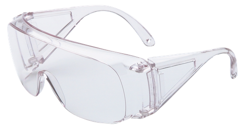 Howard Leight R01701 HL100 OTG Adult Clear Lens Polycarbonate Clear Frame
