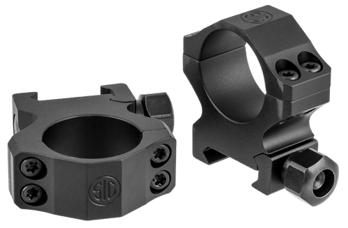 Sig Sauer Electro-Optics SOA10020 Alpha 1  Matte Black 1" Medium 0 MOA