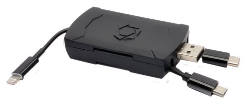 Stealth Cam STCQMCR QMCR 4-in-1 SD Card Reader Black