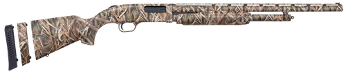 Mossberg 54218 500 Super Bantam 20 Gauge with 22" Barrel, 3" Chamber, 5+1 Capacity, Overall Mossy Oak Shadow Grass Blades Finish & Synthetic Stock Right Hand (Youth) Includes Accu-Set Chokes