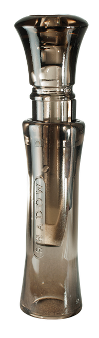 Duck Commander DC2012 Shadow  Single Reed Mallard Hen Sounds Attracts Ducks Smoke Gray Polycarbonate
