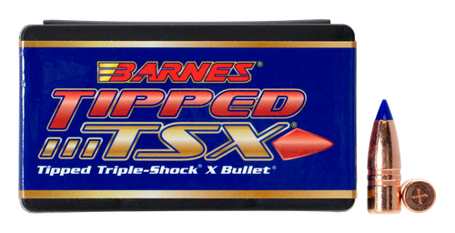 Barnes Bullets 30459 Tipped TSX  35Cal 180gr Flat Base 50/Box