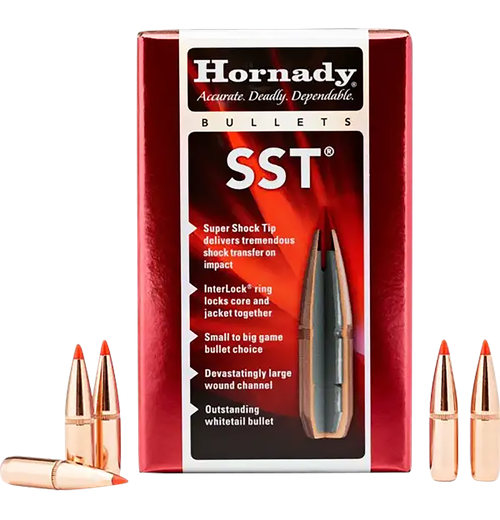 Hornady 27302 SST  270 Cal .277 130 gr Super Shock Tip 100 Per Box/ 25 Case