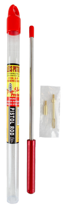 Pro-Shot 1PS87U Micro-Polished Cleaning Rod .27/ .32/ .40/ .44/ .45/ 9mm/ 10mm Cal Pistol #8"-32 Thread 8" Stainless Steel