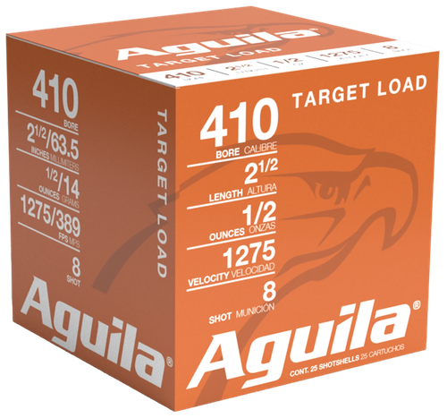 Aguila 1CHB4139 Target Load  410Gauge 2.50" 1/2oz 9Shot 25 Per Box/20 Case