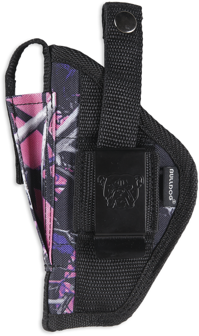 Bulldog FSN3MDG Extreme  OWB Muddy Girl Camo Nylon Belt Loop/Clip Fits Taurus Millennium Fits 2.50-3.75" Barrel Ambidextrous