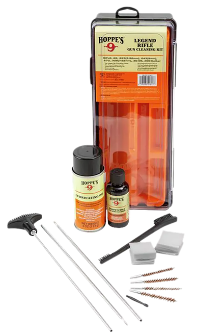 Hoppe's UL17 Legend Cleaning Kit 17 - 22 Cal Rifles