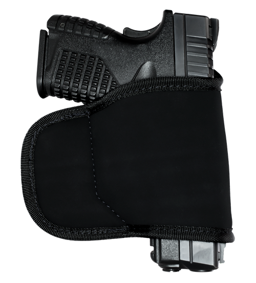 GrovTec US Inc GTHL15099BLK Multi-Fit  OWB Size 99 Black Suede Belt Loop Fits Med/Lg Semi-Auto Right Hand