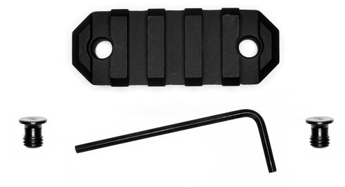 GrovTec US Inc GTSW227 2.2 Inch 5 Slot Keymod  Black Anodized