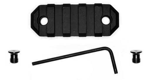 GrovTec US Inc GTSW227 2.2 Inch 5 Slot Keymod  Black Anodized