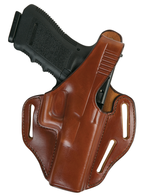 Bianchi 24116 77 Piranha  OWB Size 01 Tan Leather Belt Slide Fits S&W J Frame Right Hand