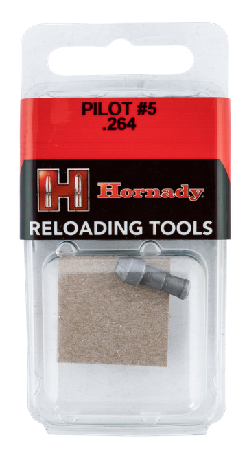 Hornady 390947 Cam Lock Pilot .264 Silver 6.5 Creedmoor Steel