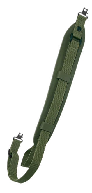 Outdoor Connection SGSS20972 Super Grip Sling Green Nylon 32" OAL Padded Rifle/Shotgun